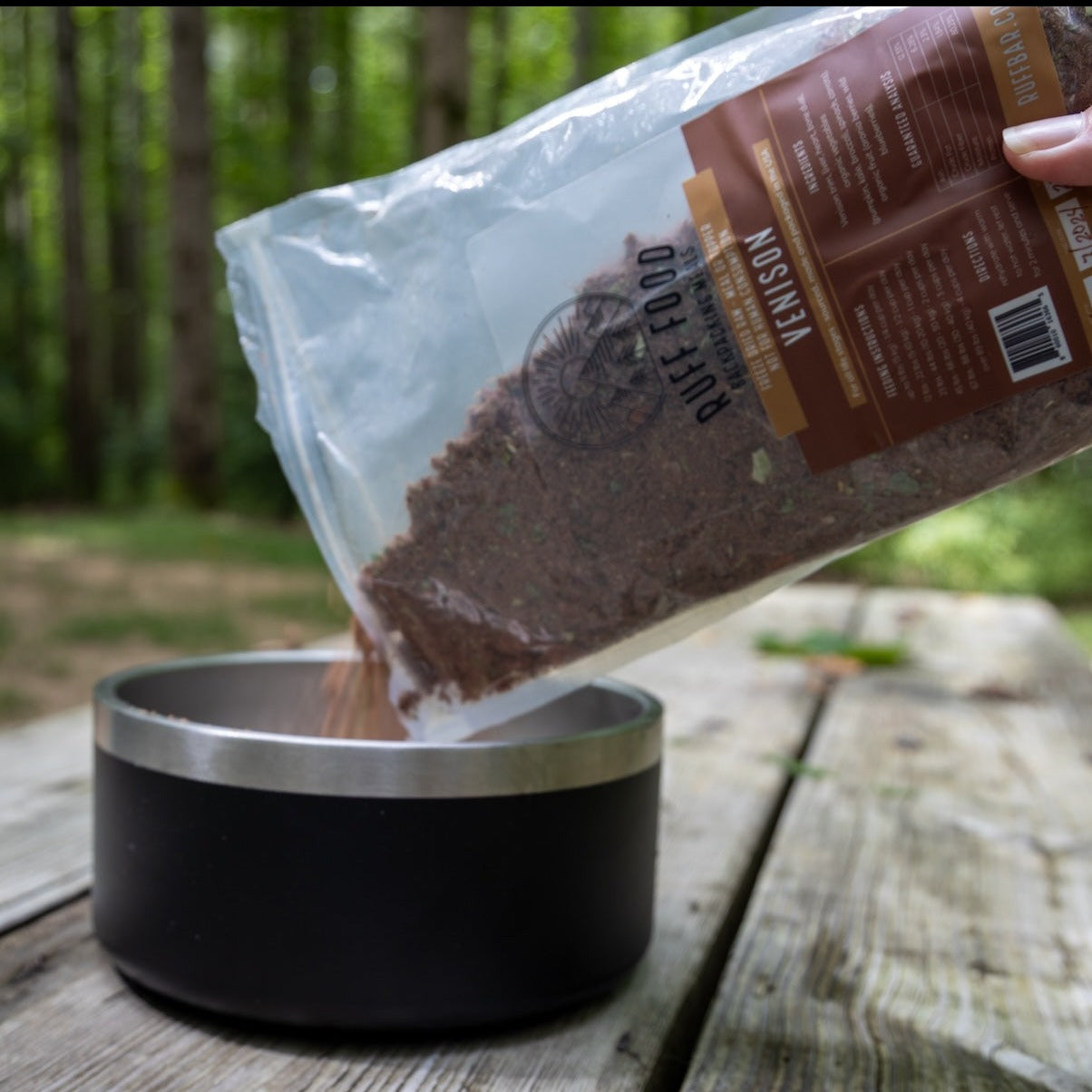 Healthy Venison Dog Ruff Food Dehydrated raw food for dogs